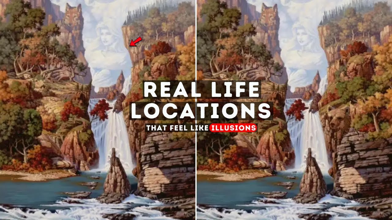 10 Real Life Locations That Feel Like Illusions - YouTube