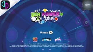 تجربة لعبة Ben 10 Power Trip على محاكي ( Uzuy MMJR V4.0.0.5 ) Mediatek Helio G95 screenshot 1
