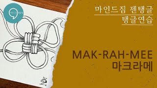 젠탱글 마크라메 Zentangle Mak-rah-mee
