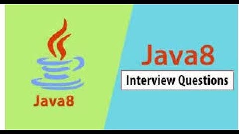 Java 8 Interview Questions That Get You Hired! 💻 -Part 1