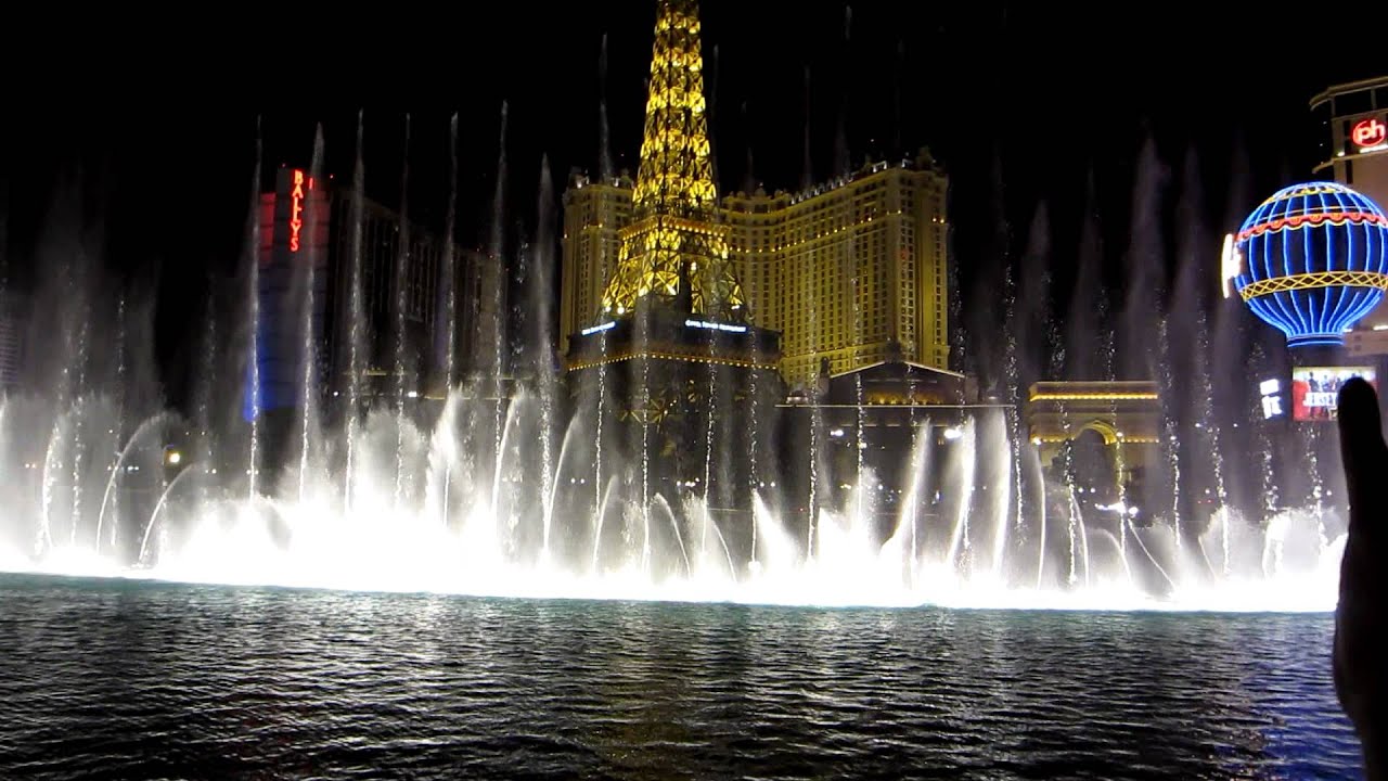 Bellagio fountains Viva Las Vegas YouTube