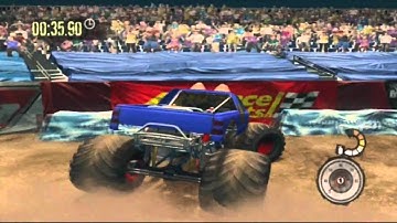 Monster Jam: Path of Destruction Career Gameplay Part 1