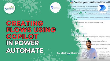 How to Create Flows using Copilot in Power Automate || 19