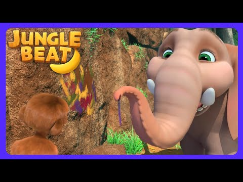 Munkis lustige Matsch-Kunst! 🎨 - Jungle Beat | Kinderfilme | WildBrain Kindergarten