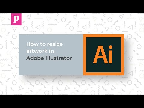 Adobe Illustrator Tutorial - How to Resize Artwork