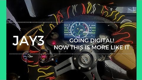 Going digital | Link ecu Powetune digital dash installation |
