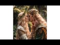 Elven love Fantasy Fae Elf Elfia Elven Elves Midjourney arts