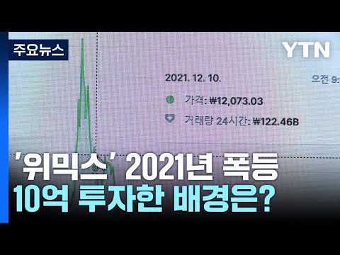   2021년 폭등한 위믹스 코인 김남국 나도 폭락 시점에 매도 YTN