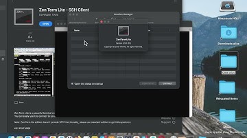 Zen Term Lite SSH Client Developer Tools App [MAC] Basic Overview - Mac App Store