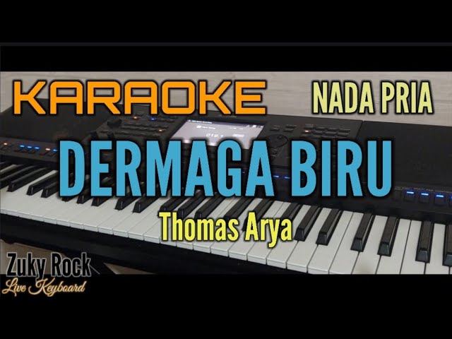 Karaoke DERMAGA BIRU [Thomas Arya] Nada Pria class=