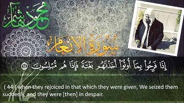 الشيخ محمود هاشم - سورة الأنعام من الآية 34 إلى الآية 68