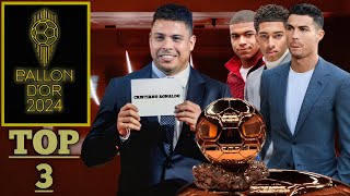 Top 3 Ballon d'or 2024 Ronaldo, Mbappé & Bellingham ► Goals, Assists, Trophies & Others Update ● HD