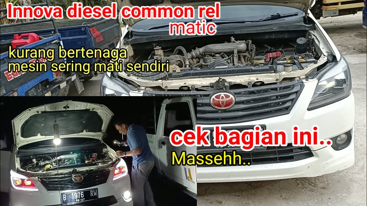 Innova Diesel Mati Mendadak: Penyebab, Pencegahan, dan Solusi