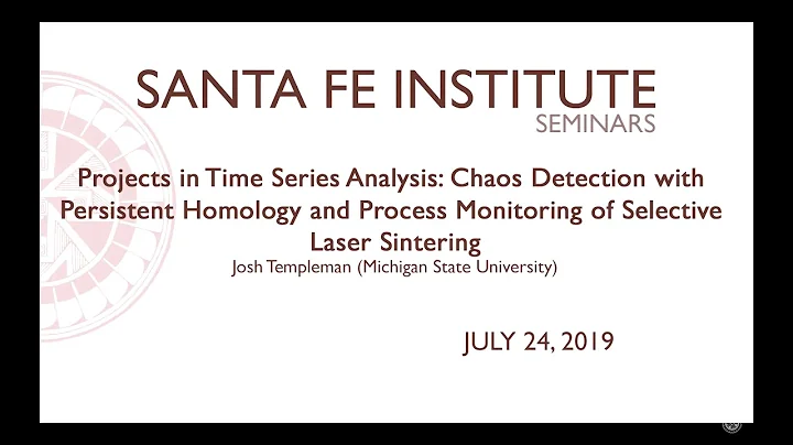 Projects in Time Series Analysis: Chaos Detection with Persistent Homology & Process Monitoring