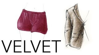 Fashion Design & Illustration Tutorial: Velvet screenshot 4