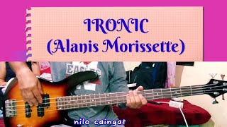 Ironic (Alanis Morissette) cover song, bass