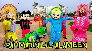 Rahmatun lil' alameen New clip ondel-ondel dan badut joget di JIS