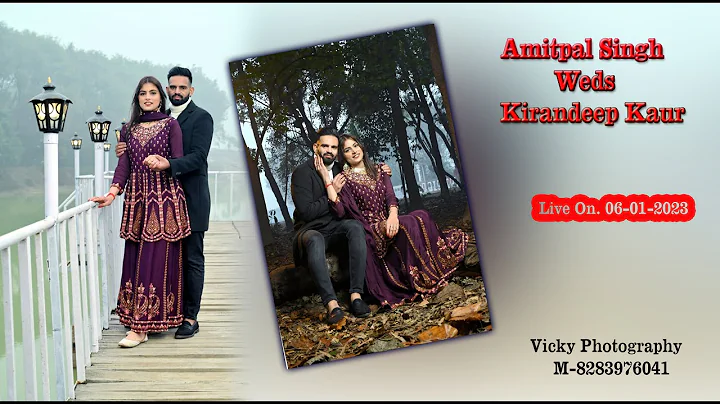 Live Wedding Ceremony Amitpal Weds Kirandeep Kaur,...