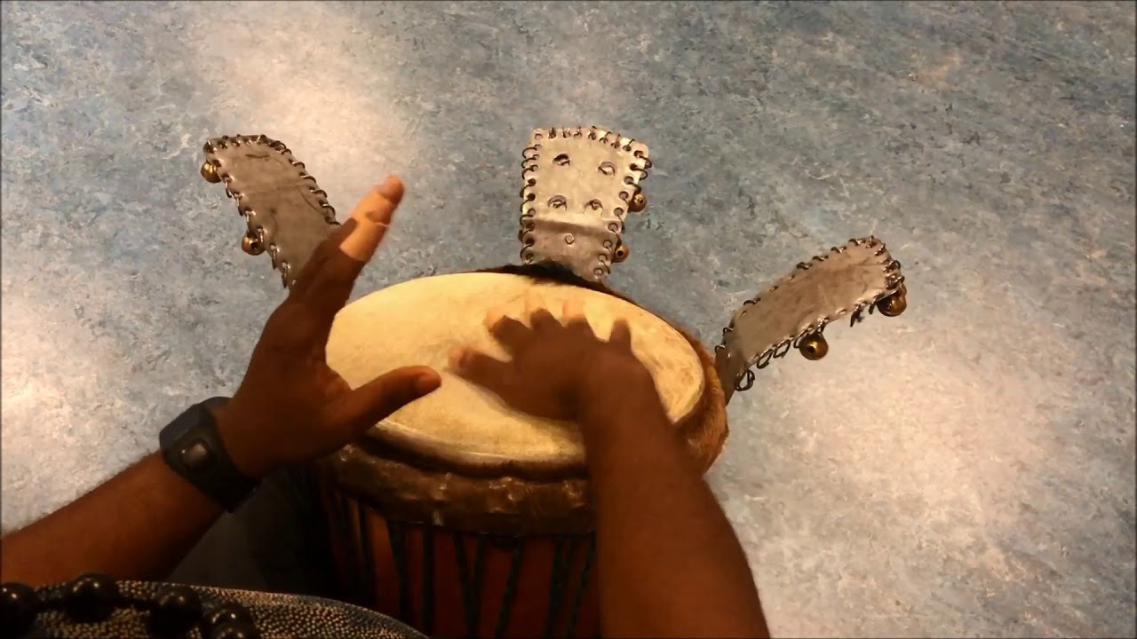 Djembé Band Zamana performing Little Boy Drummer (Djembé and variation