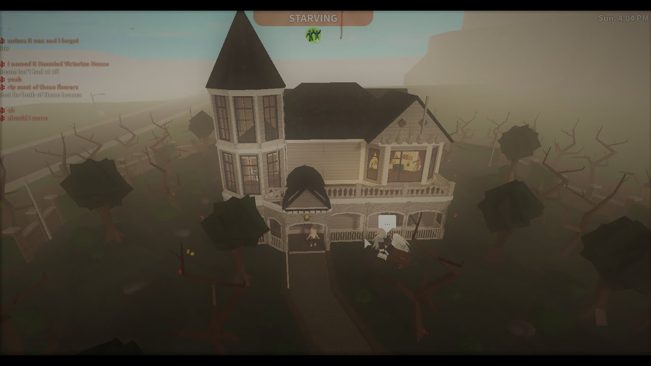 The Haunted Victorian House Tour On Bloxburg Roblox Youtube - bloxburg roblox house haunted