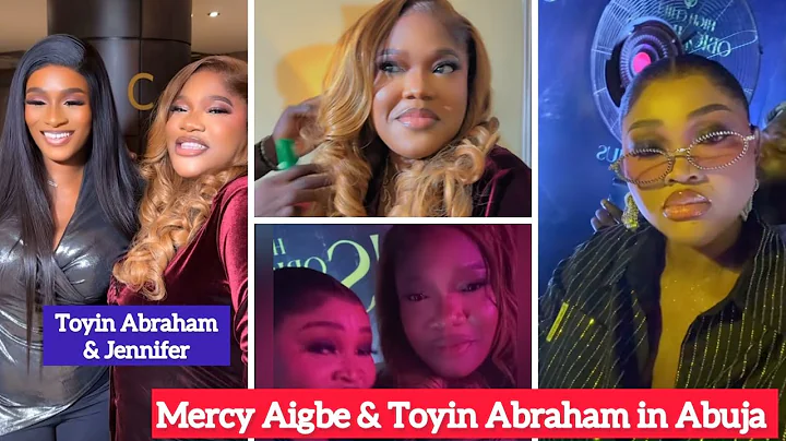 MERCY AIGBE, TOYIN ABRAHAM & MERCY JOHNSON IN ABUJA AT HIGH CHIEF OBIO BIRTHDAY #viral