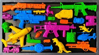 Cleans Shotgun, Ak 47, Glock Pistol, Sniper Rifle, Bubblegun, Pistol Laser, M16 Monster, M806 Gun