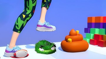 Tippy Toe 3D - GAMEPLAY ios,Android GAME WALKTHROUGH All Levels Gameplay Part 15