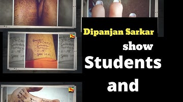 Dipanjan Sarkar show // Students & Exams // episode - 1