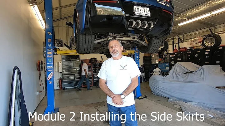 How to Install Side Skirts from Extreme Online Store on a C7 Corvette Module 2