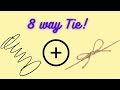 DIY Upholstery: Eight Way Tie Instructional