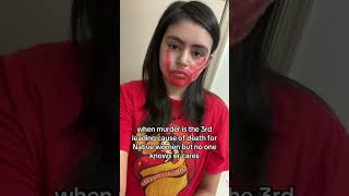 may 5th is red dress day, for natives that are murdered or missing 💔 #native #awareness #mmiw
