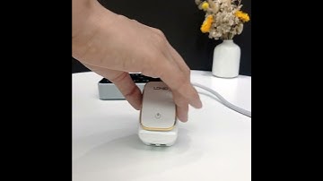 LDNIO A2205 2-In-1 USB Charger With LED Touch Lamp White