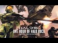 One hour of halo rock