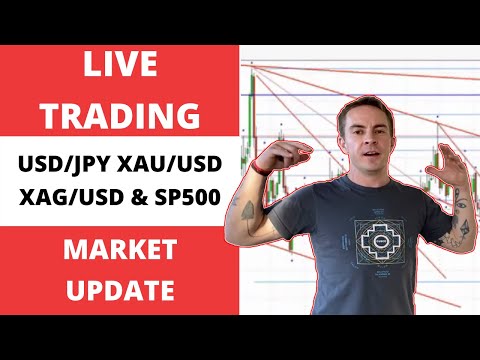 Trading USDJPY, XAUUSD Gold & XAGUSD Silver ~ Forex Market Update