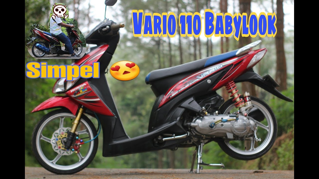 Modifikasi Vario 110 Babylook YouTube