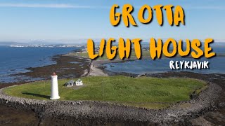 ICELAND VLOG : Grotta Light House (in bad and good weather)