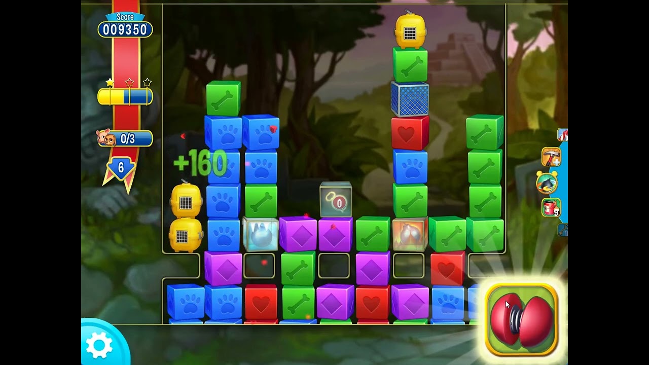 Pet Rescue Saga level 4236 one rocket