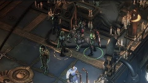 40k Rogue Trader: Heretic Rogue Trader speaks to Solomorne and befriends Glaito