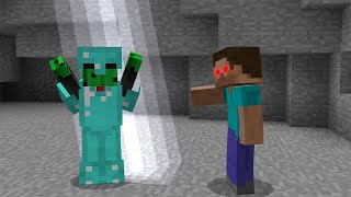 I got trapped by Evil Herobrine...