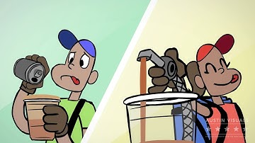 Stadium Keg Explainer with Covid Notice | 2D Animation