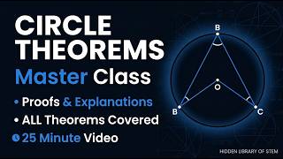 All the Circle Theorems You Need to Know Before Your Exam | With Proof | All Theorems Covered