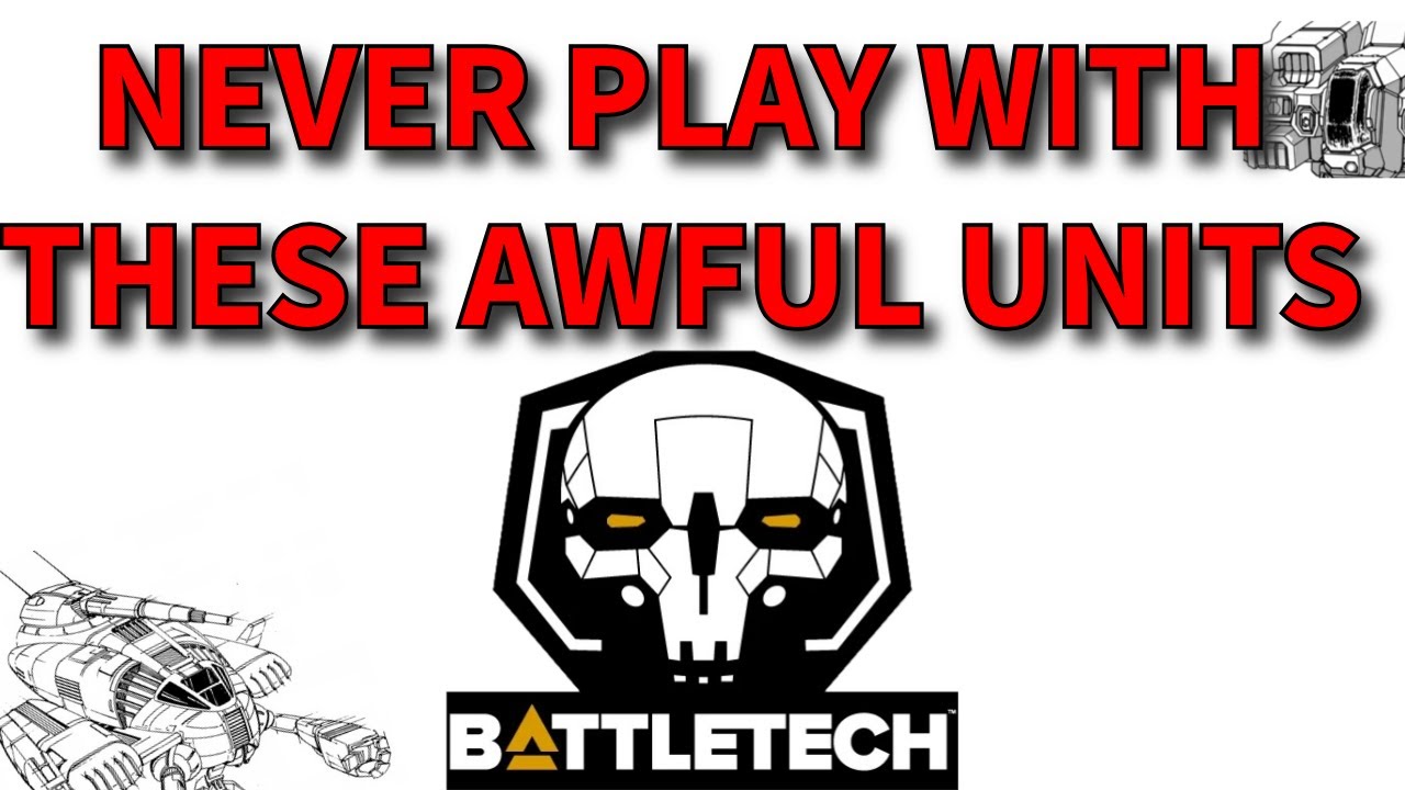 The WORST mechs in Battletech! (by battlefield role) - YouTube
