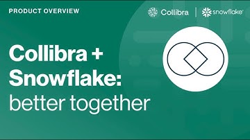 Collibra and Snowflake: better together