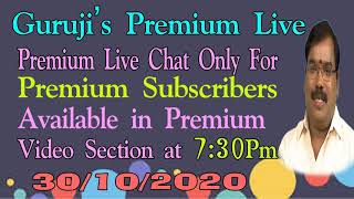 1119 - Guruji Premium Live Today 7:30 P.M in ADITYA GURUJI APP#adityaguruji #jothidam screenshot 1