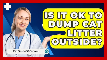 Is It Ok To Dump Cat Litter Outside? - PetGuide360.com