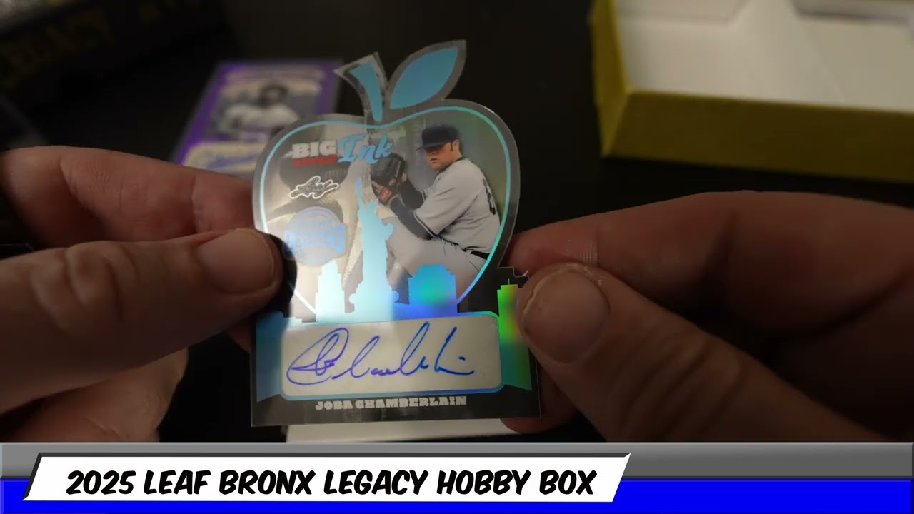 Набор для хобби 2025 Leaf Bronx Legacy Hobby Box 8