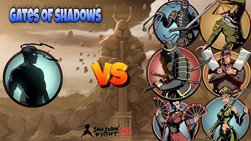The Gates of Shadows || Shadow vs All the Bosses || Shadow fight 2 || [Android Gameplay]