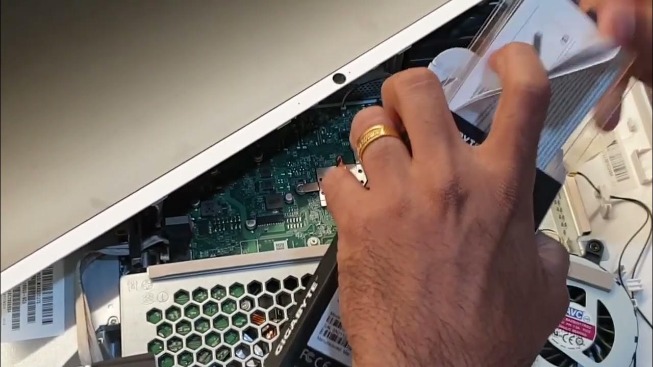 How to Upgrade/ Install SSD on HP All In One PC YouTube