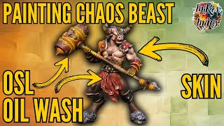 How to Paint a Chaos Beast: Miniature Painting Tutorial