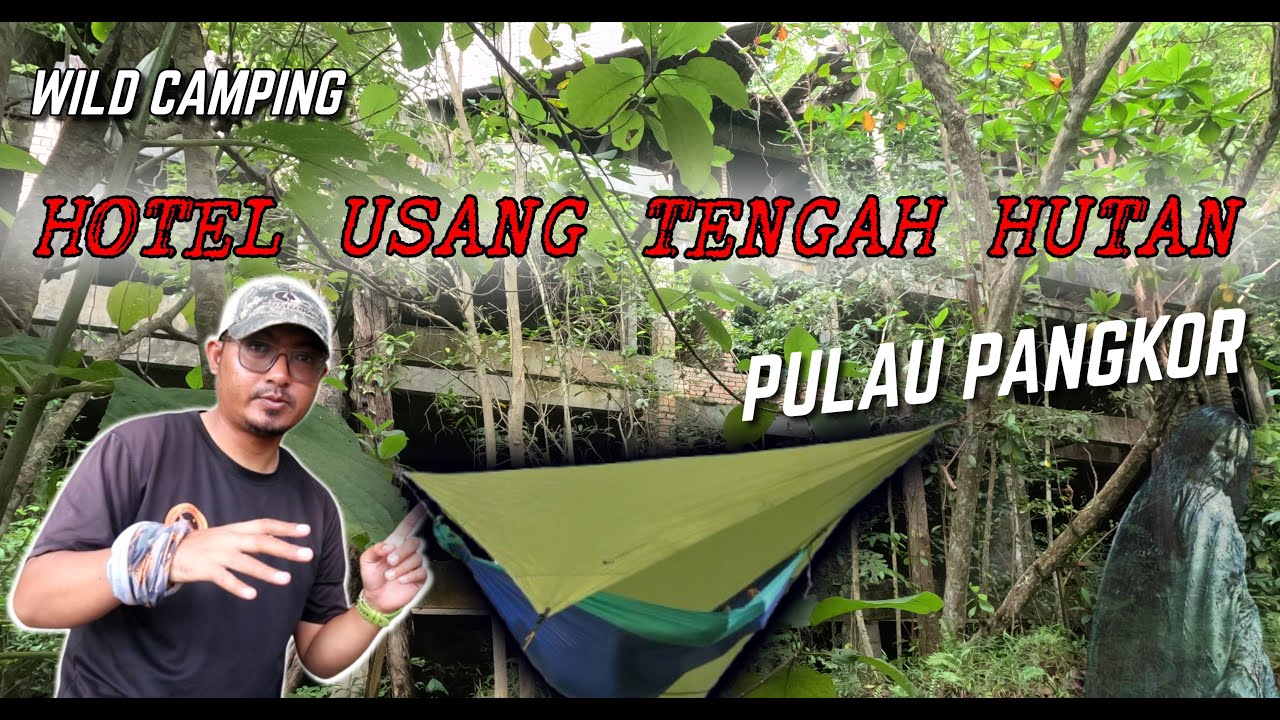 Camping Lokasi SERAM Bangunan MISTERI Di Hutan Pulau Pangkor | Survival Tips | Wild Camping